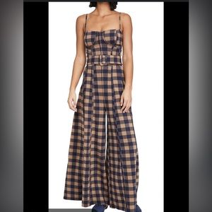 Free People Hold Me Tight Jumpsuit, size M